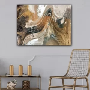 Image of 1108257140_70100 Multicolor Decorative Canvas Painting Gold