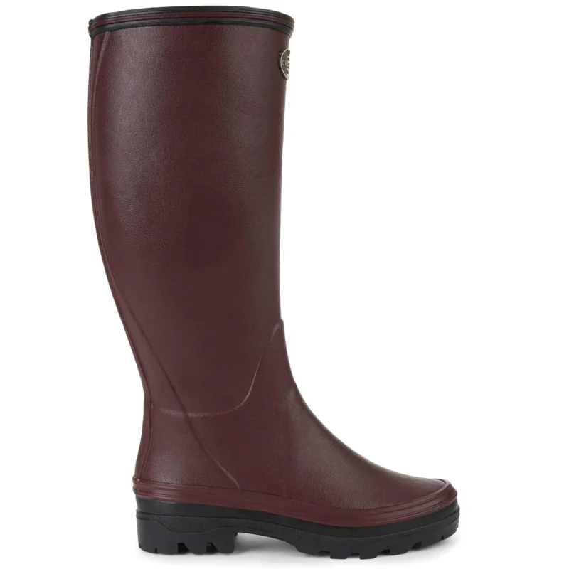 Image of Womens Boots Le Chameau Giverny Rouge Female 36