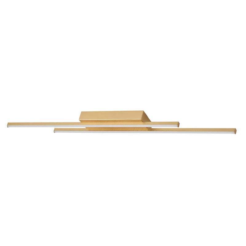 Image of Happy Homewares Designer Metal Kitchen LED 89cm Ceiling Light Fitting in Gold Gold Unisex