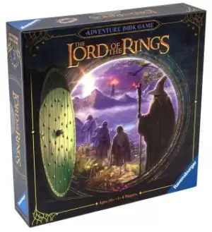 image of Ravensburger Lord of the Rings Adventure Book Board Game