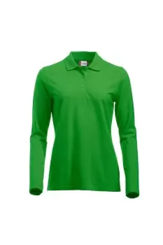 image of Classic Marion Long-Sleeved Polo Shirt