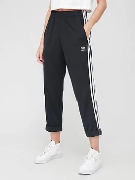 Image of adidas Originals Primeblue Boyfriend Pants - Black, Size 14, Women