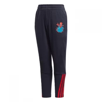 Image of adidas Disney Superhero Avengers Joggers male - Legend Ink / Vivid Red