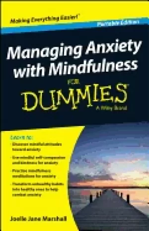 Image of managing anxiety with mindfulness for dummies