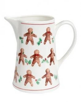 image of Gisela Graham Gingerbread Men Medium Jug