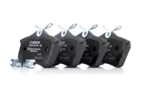 Image of Bosch Brake pad set 0 986 424 661 Brake pads,Brake pad set, disc brake HONDA,Accord VII Limousine (CL, CN),Accord VI Limousine (CK, CG, CH, CF8)