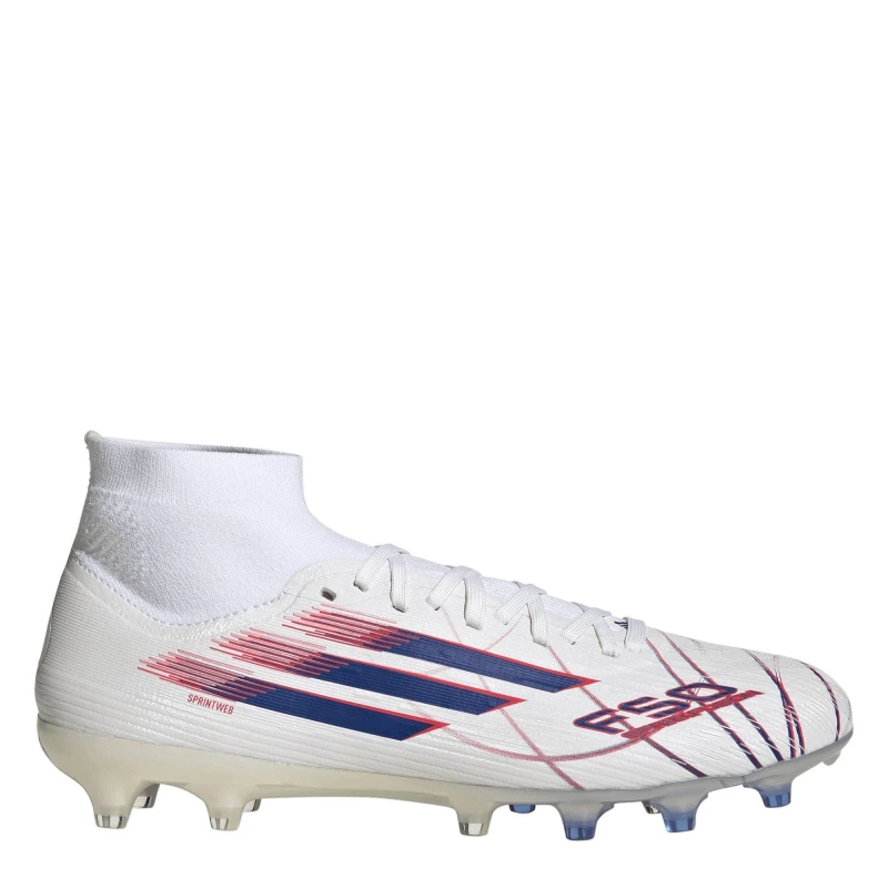 Image of adidas Womens adidas F50 Sparkfusion Pro Firm Ground Football Boots White/Blue/Red female 4 (36.7)