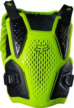 Image of FOX Raceframe Impact Motocross Chest Protector, yellow, Size S M, yellow, Size S M