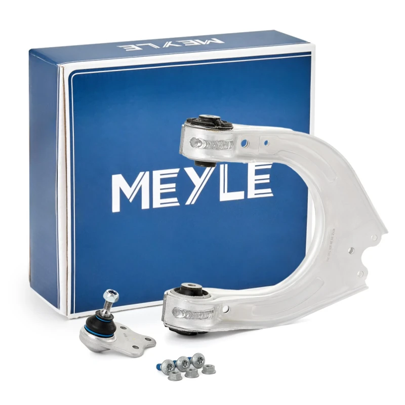 Image of MEYLE 016 050 0070 Suspension arm Control Arm, Aluminium, Original Quality, Front Axle Left, with rubber mount Aluminium Track Control Arm (273)