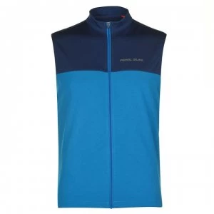 image of Pearl Izumi Quest Sleeveless Jersey Mens - Teal/Navy