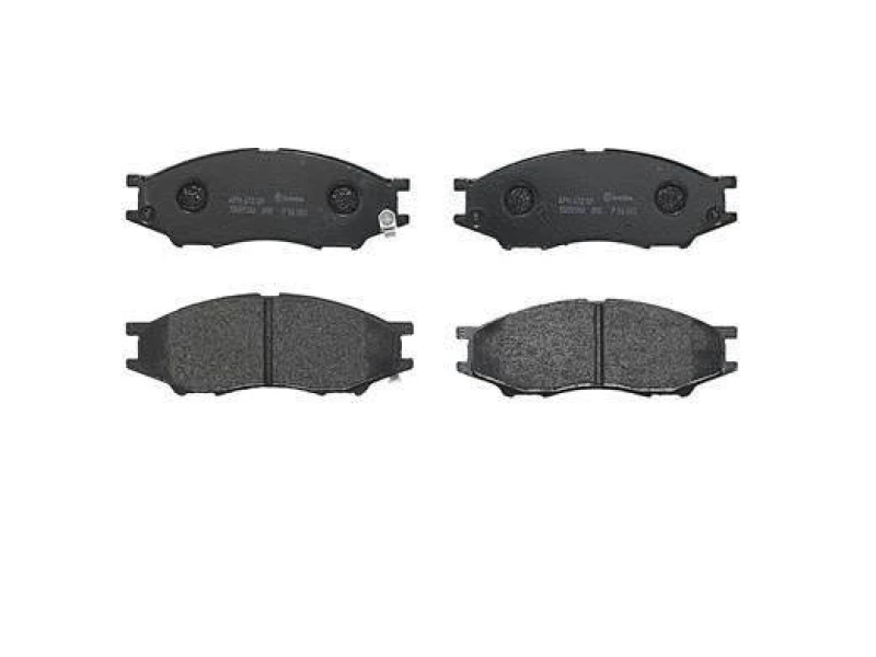 Image of BREMBO P 56 083 Brake pad set PRIME LINE with acoustic wear warning, without accessories, with anti-squeak plate Brake Pad Set,disc brake (402)