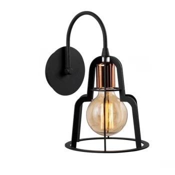 Image of Harran - N-1138 Black Wall Lamp