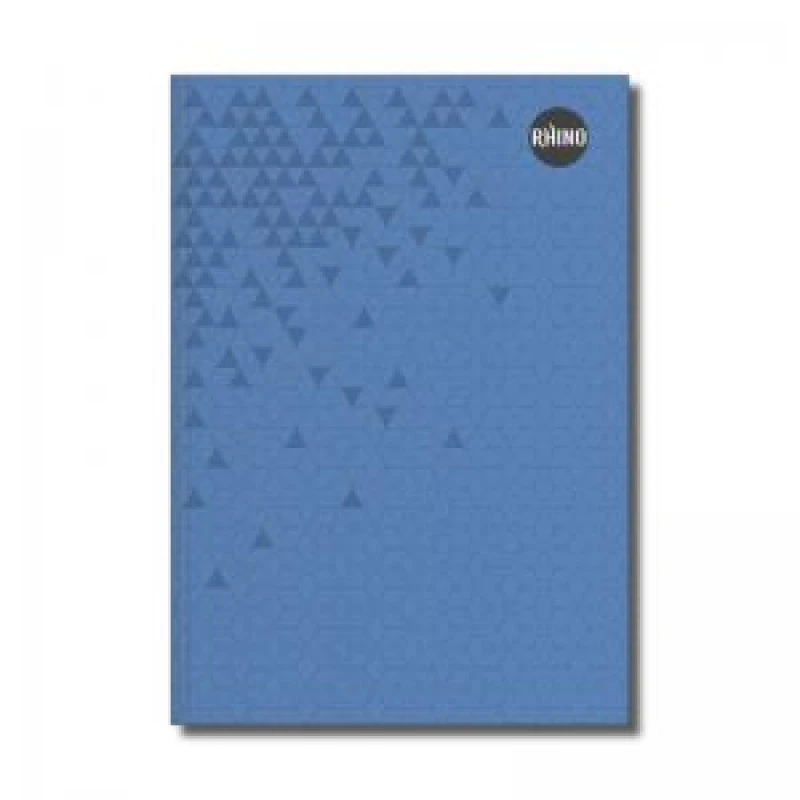 Image of Rhino A4 Casebound Book 192 Page Feint Ruled 8mm (Pack 5) -...