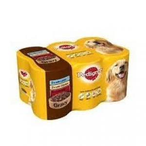 Pedigree Mixed Selection in Gravy Dog Food 400g