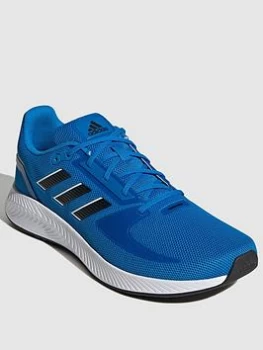 Image of adidas Runfalcon 2.0 - Blue/Black, Size 12, Men