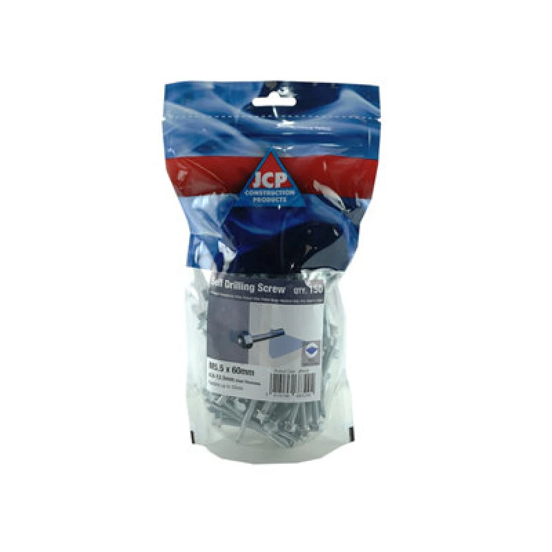 Image of Jcp Fixings Metalfix Self-Drilling Screws 5.5 X 60mm - Fjpomfh55060 - Heavy Section Use - Box Of 750
