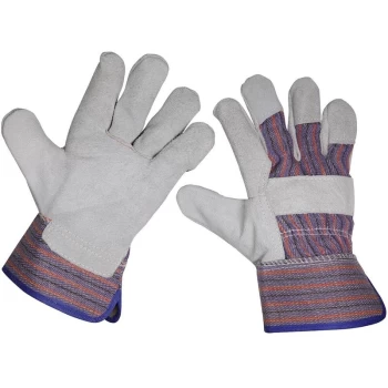 image of SSP12/6 Rigger's Gloves - Pack of 6 Pairs - Sealey