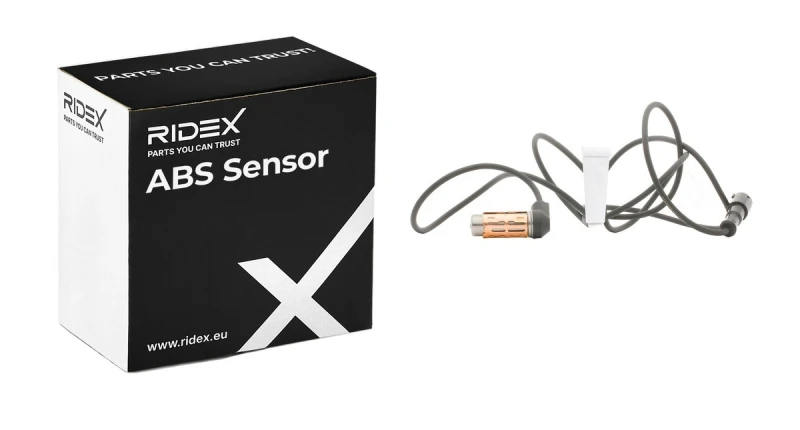 Image of RIDEX 412W1508 ABS Sensor Rear Axle both sides Sensor,wheel speed (412)