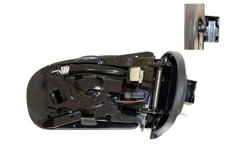Image of ALKAR 6328534 Wing mirror Right, Electric, Aspherical, without cover Outside Mirror (50)