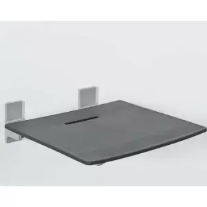 Nymas - tyle Contemporary Slimline Shower Seat - Black