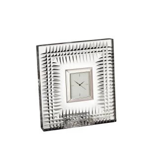 image of Waterford Lismore Diamond Bedside Clock