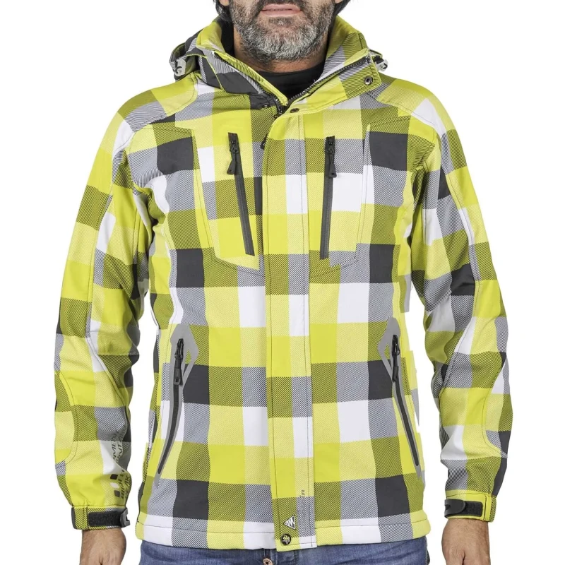 Image of Peak Mountain Softshell jacket Peak Mountain Cina Noir Male XL CINA-NOIR
