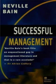 Image of Successful Management by N. Bain Hardback