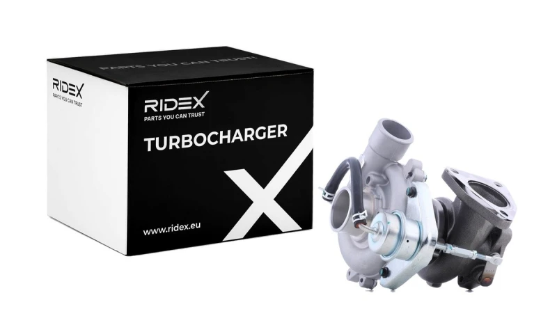 Image of RIDEX 2234C10387 Turbocharger with gaskets/seals Charger,charging system (2234)