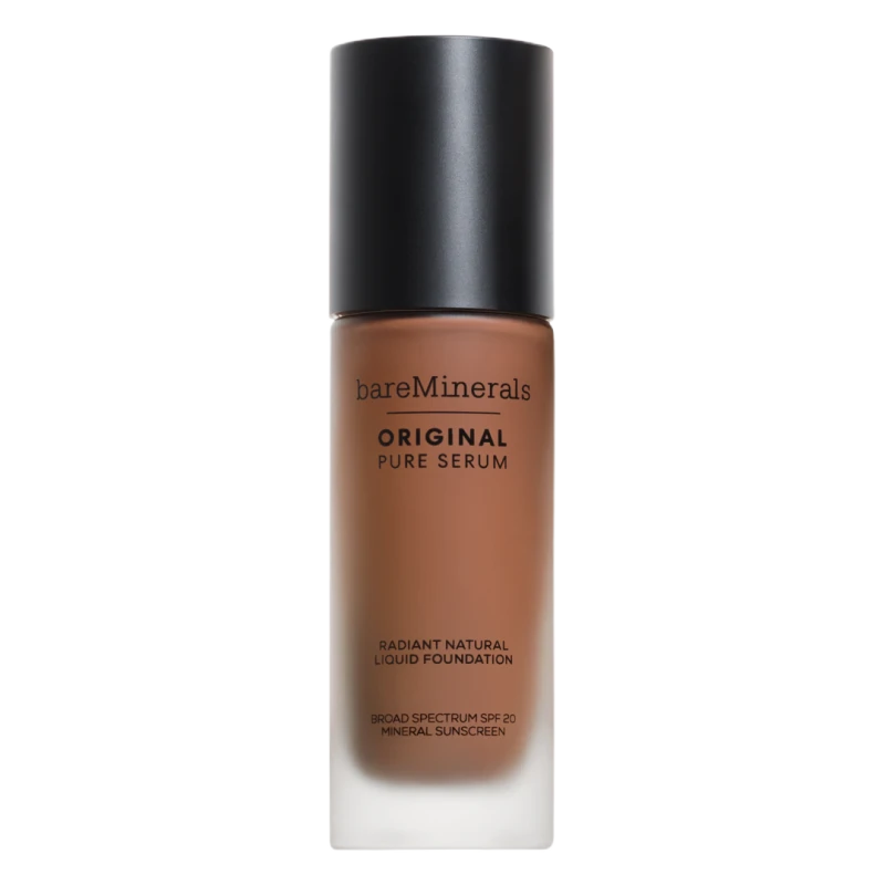 Image of bareMinerals Original Pure Serum Radiant Natural Liquid Foundation Mineral SPF20 30ml (Various Shades) - Deep Cool 5
