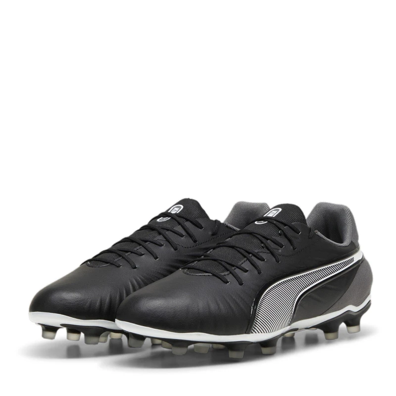 Image of Puma King Match Firm Ground Football Boots Firm Ground Football Boots 7 (40.5) Black 20325703270