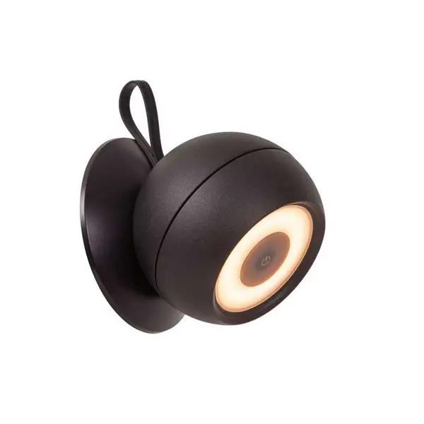Image of Lucide Lucide Lunex LED Outdoor Flush Light - Black