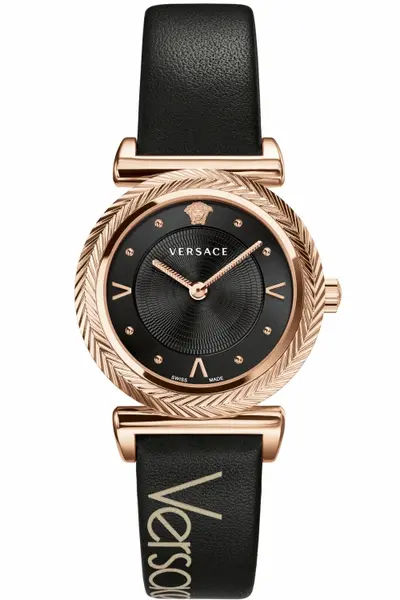 image of Versace Ladies Versace V Motif Watch VERE0080018