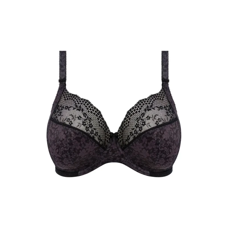 Image of Elomi Elomi Lucie Plunge Wired Bra Black - Elomi - Size: 34J Black Female 34J HQ53043
