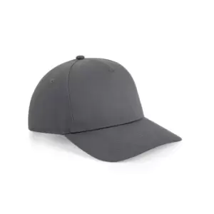 image of Beechfield Urbanwear 5 Panel Snapback Cap (One Size) (Light Graphite)