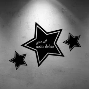 Image of YSS-108 Black Decorative Wall Sticker