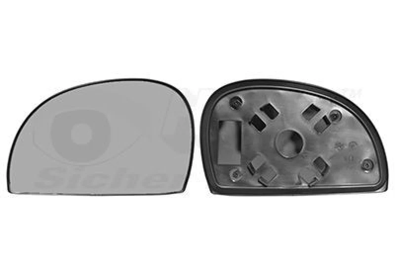 Image of VAN WEZEL Wing mirror glass VAN WEZEL 8225831