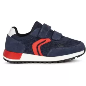 Image of Geox Alben Trainers - Blue