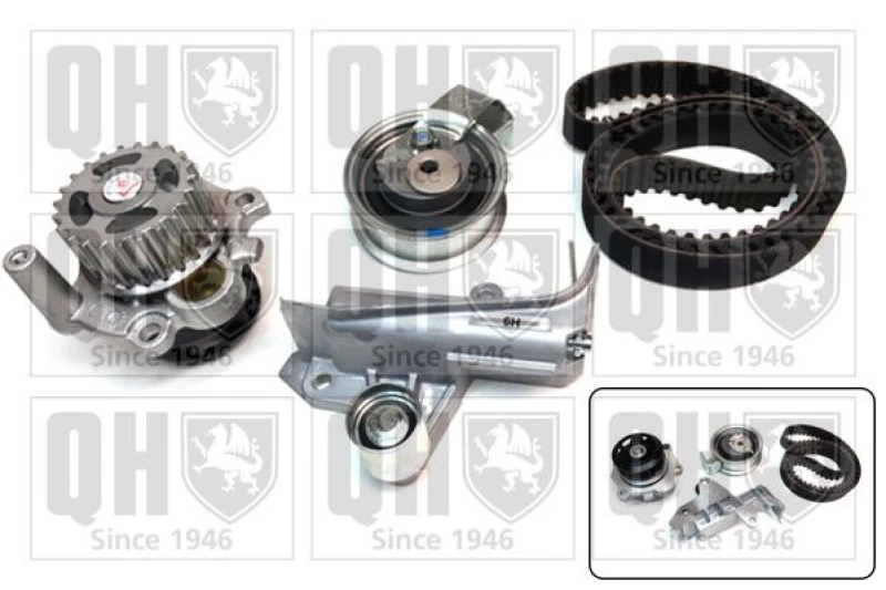 Image of QUINTON HAZELL Water pump and timing belt kit QUINTON HAZELL QBPK6420