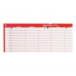Image of Office 2019 Staff Planner Mounted 941223