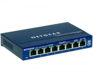 image of Netgear ProSafe GS108 Network Switch 8-Port