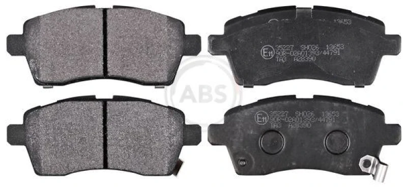Image of A.B.S. Brake pad set A.B.S. 35227