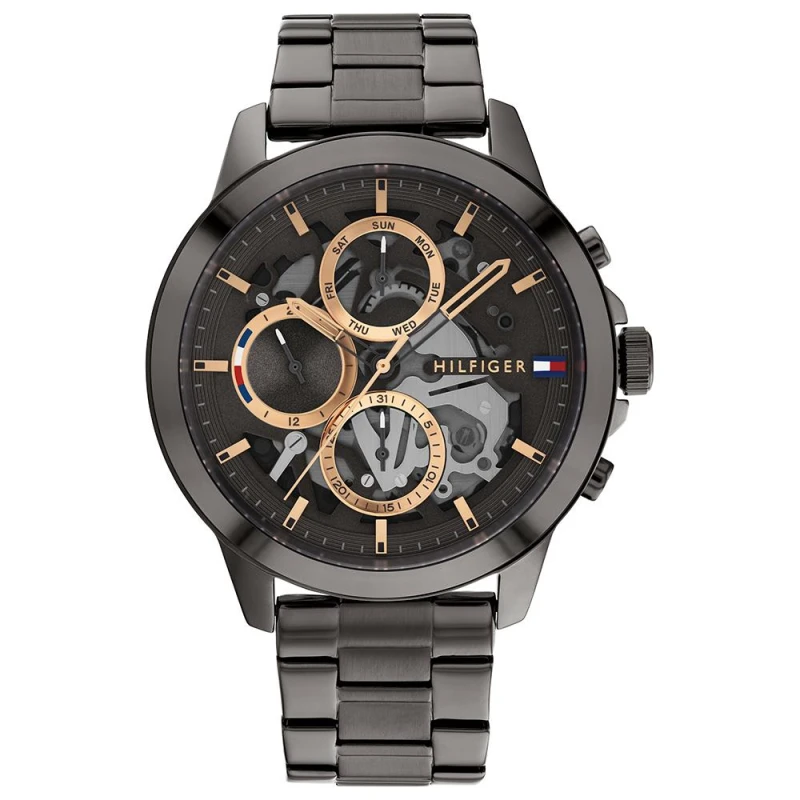 Image of Tommy Hilfiger 1710479 Mens Watch 44 gray gray