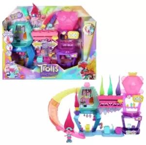 image of Trolls Band Together Mount Rageous Playset and Poppy Doll