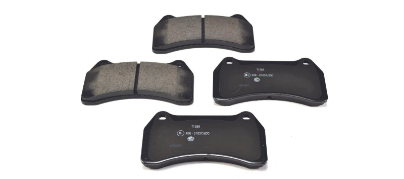 Image of HELLA Brake pad set HELLA 8DB 355 006-931