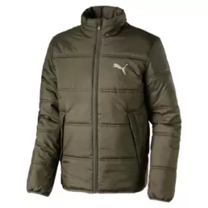 Puma Essential Padded Jacket Junior Boys - Green