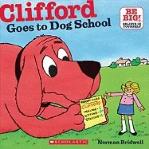 Image of clifford goes to dog school