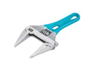 image of "OX Tools OX-P560507 7" 180mm Pro Stubby Adjustable Wrench Extra Wide Jaw"