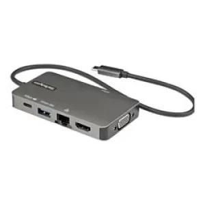 Image of StarTech.com USB-C Multiport Adapter, 4K HDMI or VGA, Type-C Mini Dock