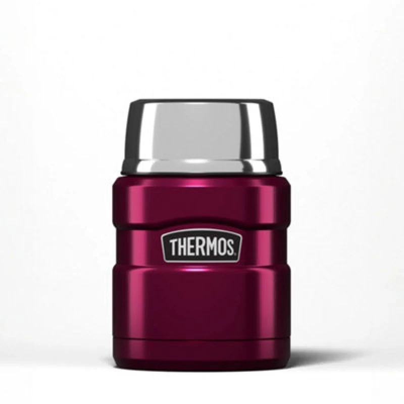 Image of Thermos Stainless Steel King Food Flask 470Ml Raspberry