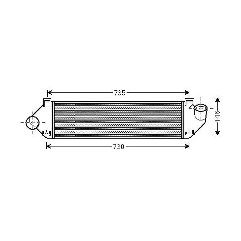 Image of Intercooler DIEDERICHS DCA1018